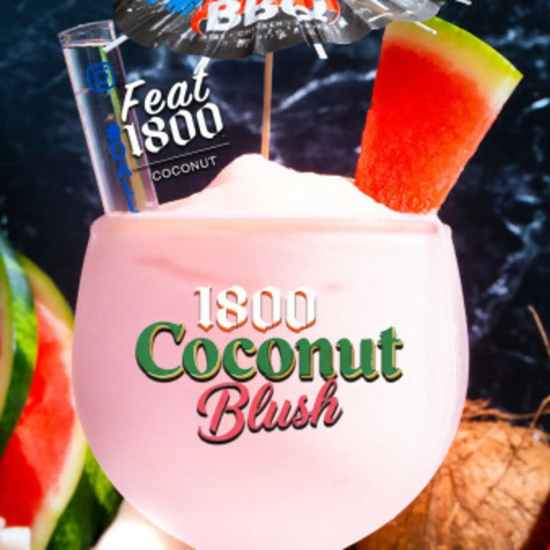 Dallas BBQ 1800 Coconut Blush Price Nutrition and Allergen 1800 Coconut Blush