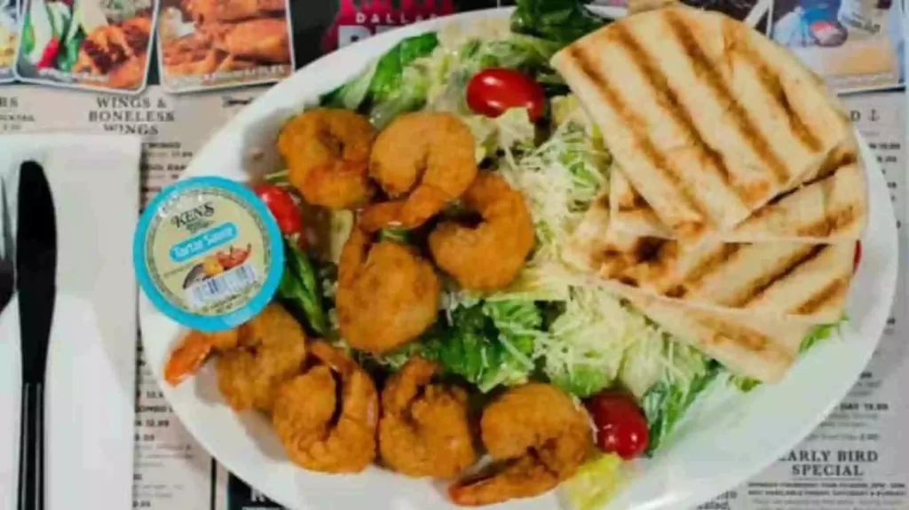 Caesar Salad w/Grilled Shrimp