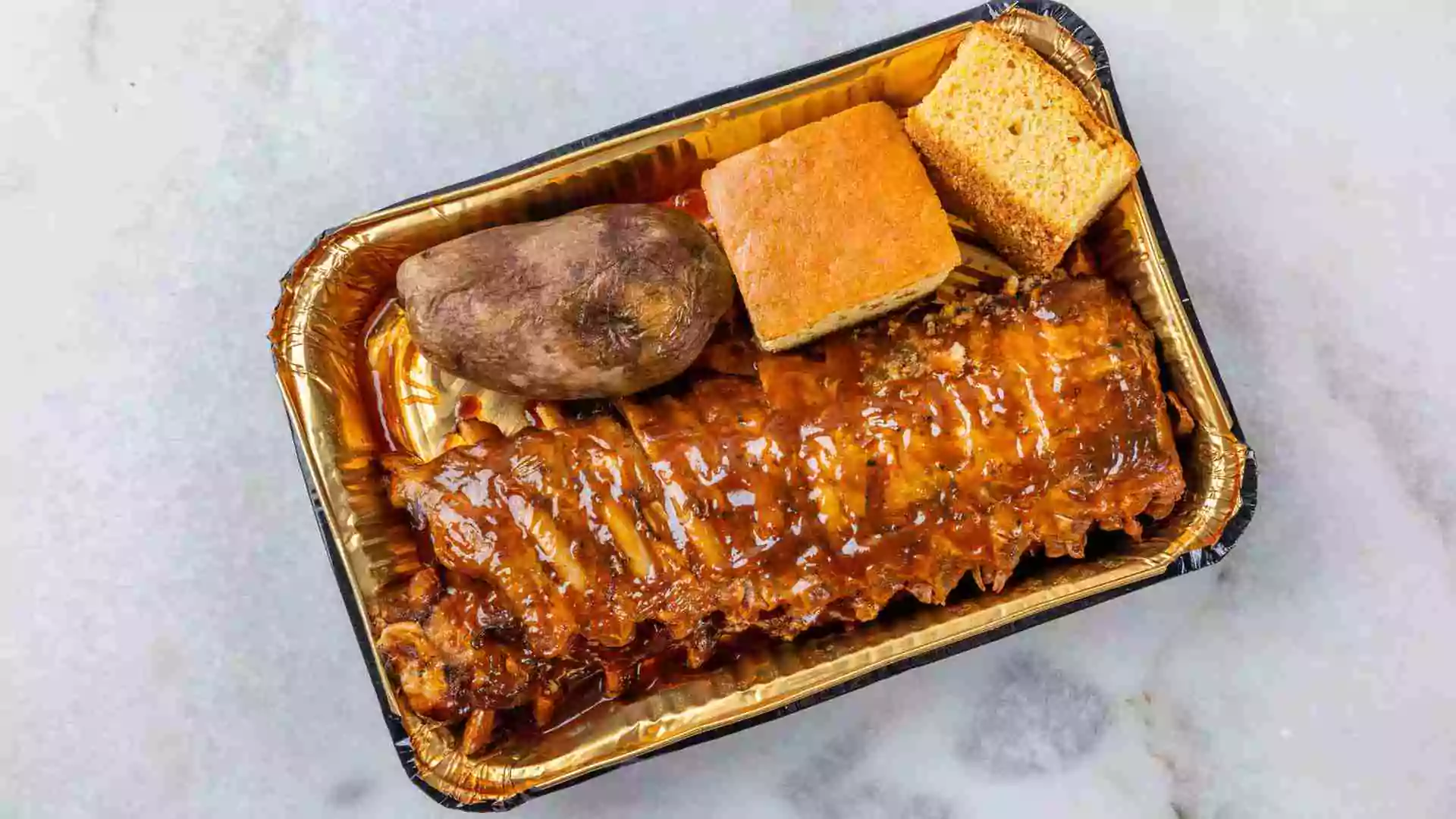 Dallas BBQ Double Rack Ribs Price Nutrition and Allergen Double Rack Ribs