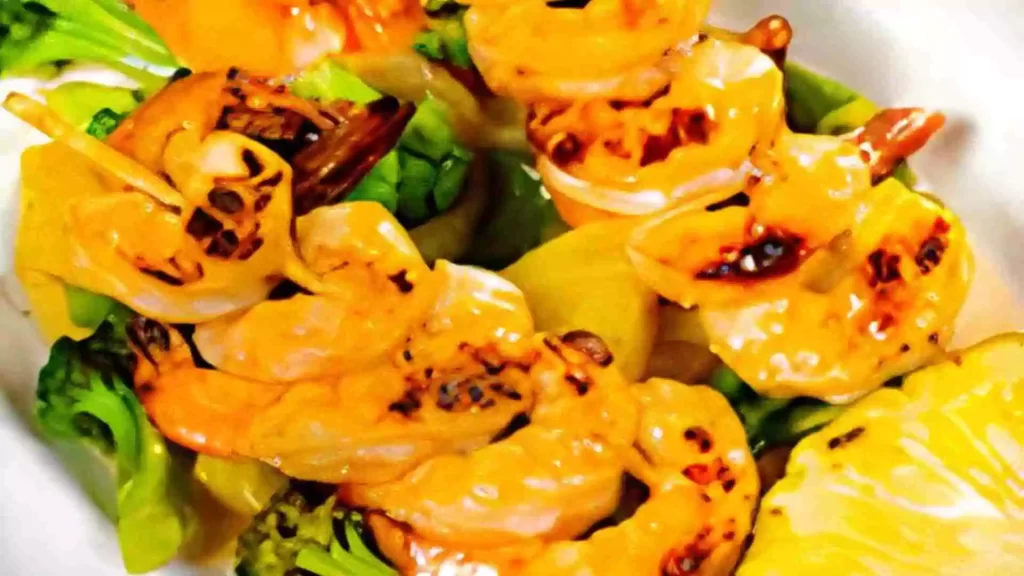 Pineapple Grilled Shrimp