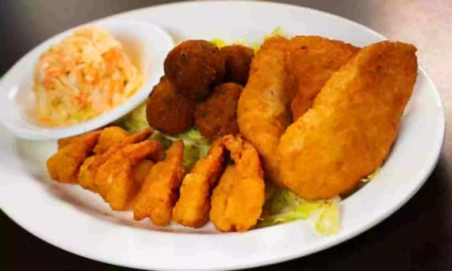 Dallas BBQ Seafood Combo Price Nutrition and Allergen Seafood Combo