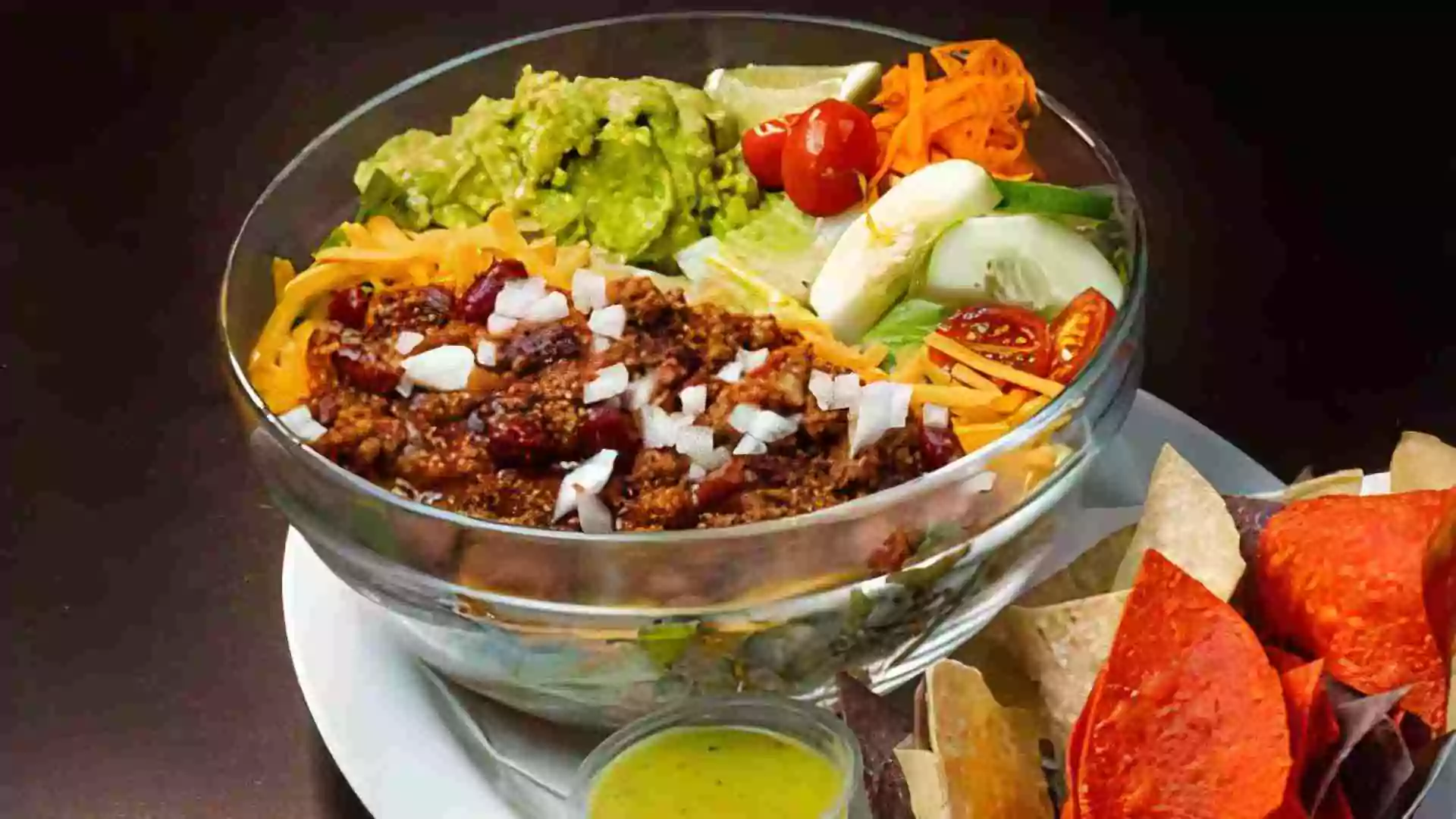 Dallas BBQ Taco Bowl - Chili Price Nutrition and Allergen Taco Bowl - Chili